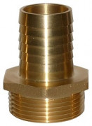 Штуцер для шланга 1/4" х 14 мм наружная резьба (латунь)