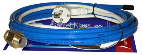 Нагревательный кабель 40 м Deviflex для защиты трубопроводов от замерзания (dtiv-9 Дания)
