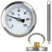 Термометр биметаллический накладной с пружиной 120°С Watts