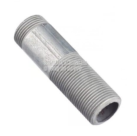 Сгон 2 1/2" стальной оцинкованный (65 / 76 мм)