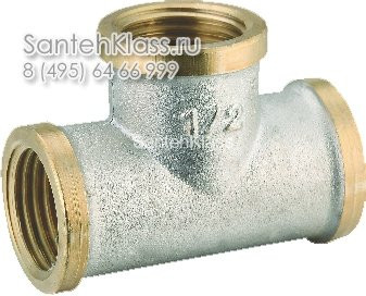SMS 11  Тройник  1" гайка - гайка - гайка