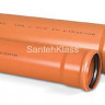 Трубы ПВХ для наружной канализации 200 х 3 м Трубпласт (цвет рыжий)