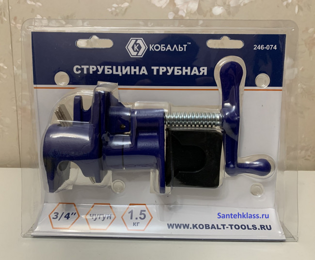 Cтрубцина трубная 3/4" чугунная Кобальт 246-074