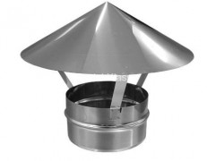 Зонт-оголовок 110 мм  из нержавейки для дымохода и вентиляции
