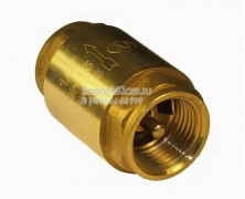 Обратный клапан 1 1/2" латунный усиленный (40 мм)