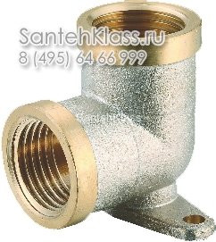SMS 8  Угол  1/2" гайка - гайка с крепежом