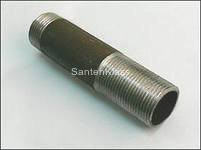 Сгон стальной 1 1/4" черный (Ду 32 мм)