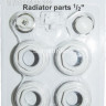 Монтажный комплект 1/2" для радиаторов алюминиевых и биметаллических (без кронштейнов)